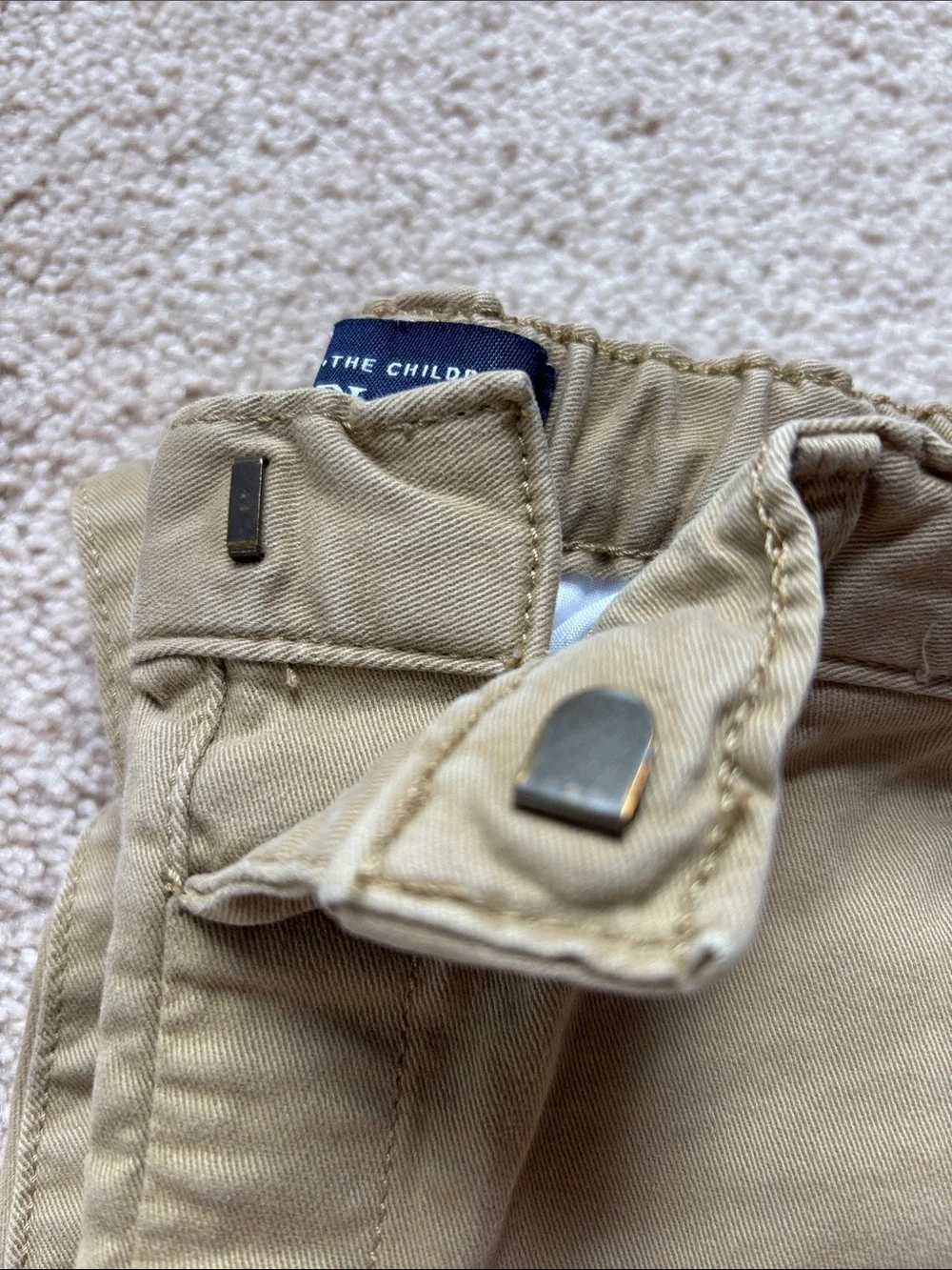 Kids Tan Chino Pants